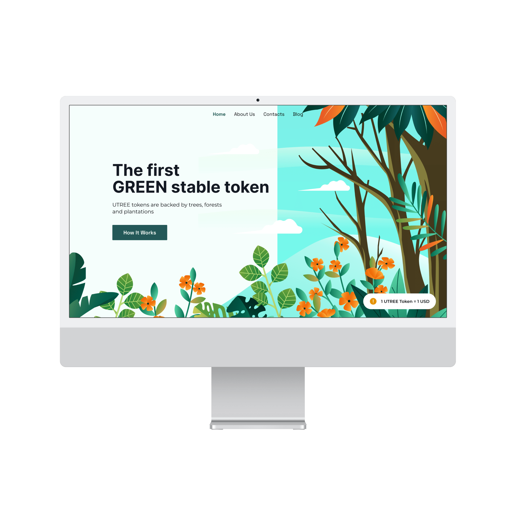 Crypto Web App Supporting the WWF