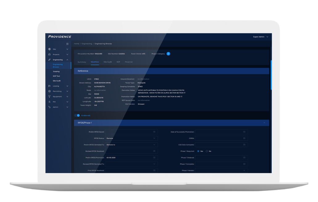 CRM System Development to Automate Cell Tower Maintenance