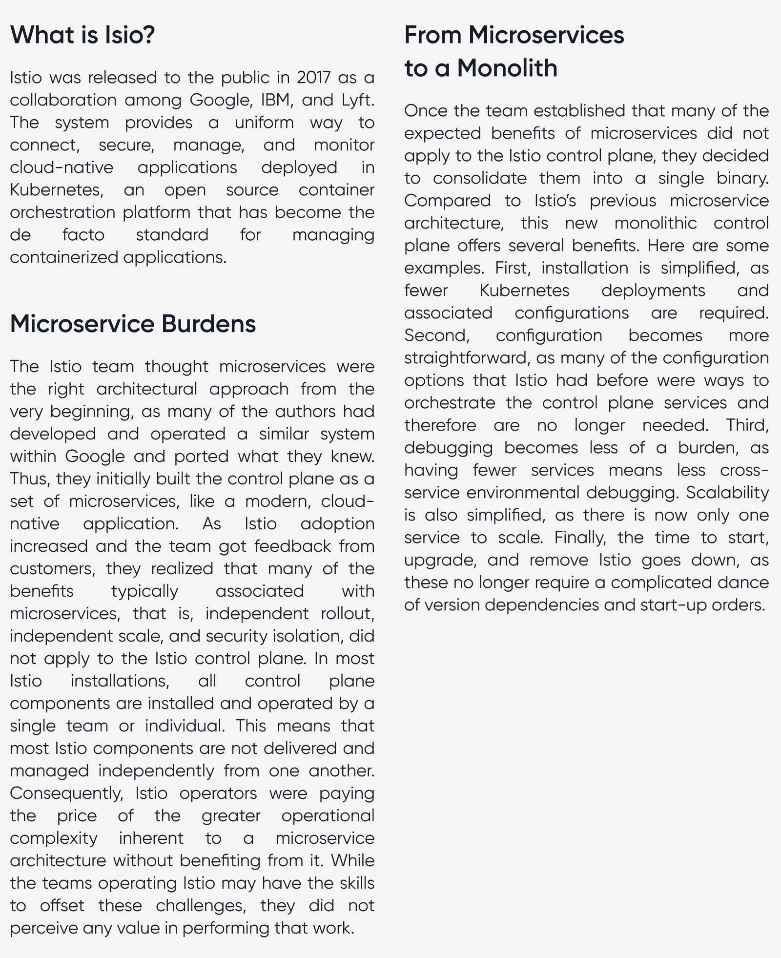 Microservices failure story