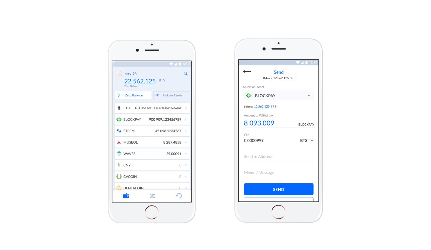 Multi-Currency Crypto Wallet for Android & iOS