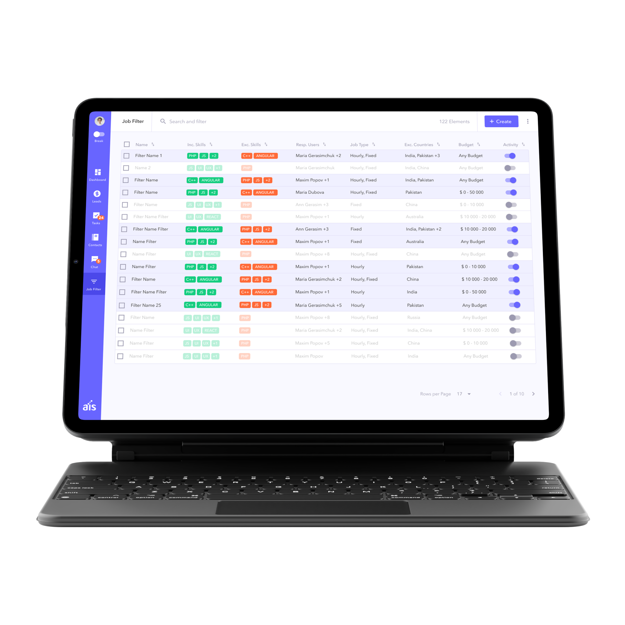 All-in-one SaaS CRM Platform for B2B Sales Workflows Optimization