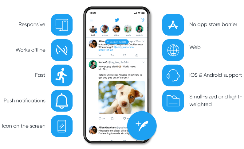 PWA key features