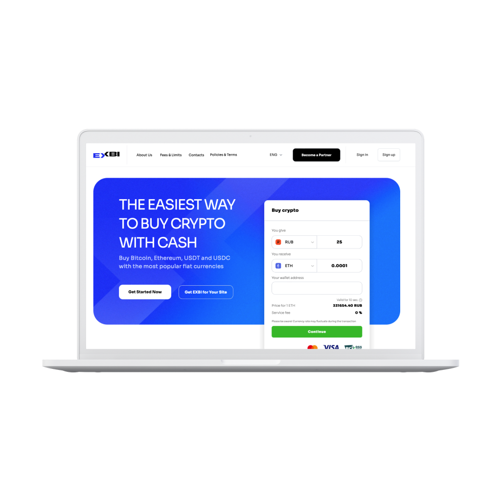 Easy to Use and Powerful B2B Fiat to Crypto Exchange Platform Development